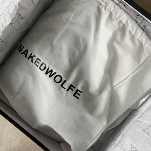 NAKED WOLFE JAILBREAKER PLATFORM BLACK LEATHER BOOTS SZ 9 - Picture 5 of 5